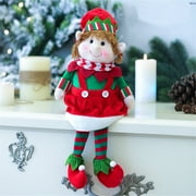 Elf Plush Christmas Stuffed Toys,Long-Legged Doll,Plush Stuffed Dolls for Girls,Christmas Party Favors,Holiday Décor