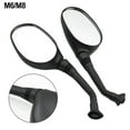 thumbnail image 3 of 1 Pair Left/Right Bicycle Rearview Mirrors Electric Bicycle Rearview Mirrors 3D 6Mm/8Mm Mirror Cycling Accessories, 3 of 8