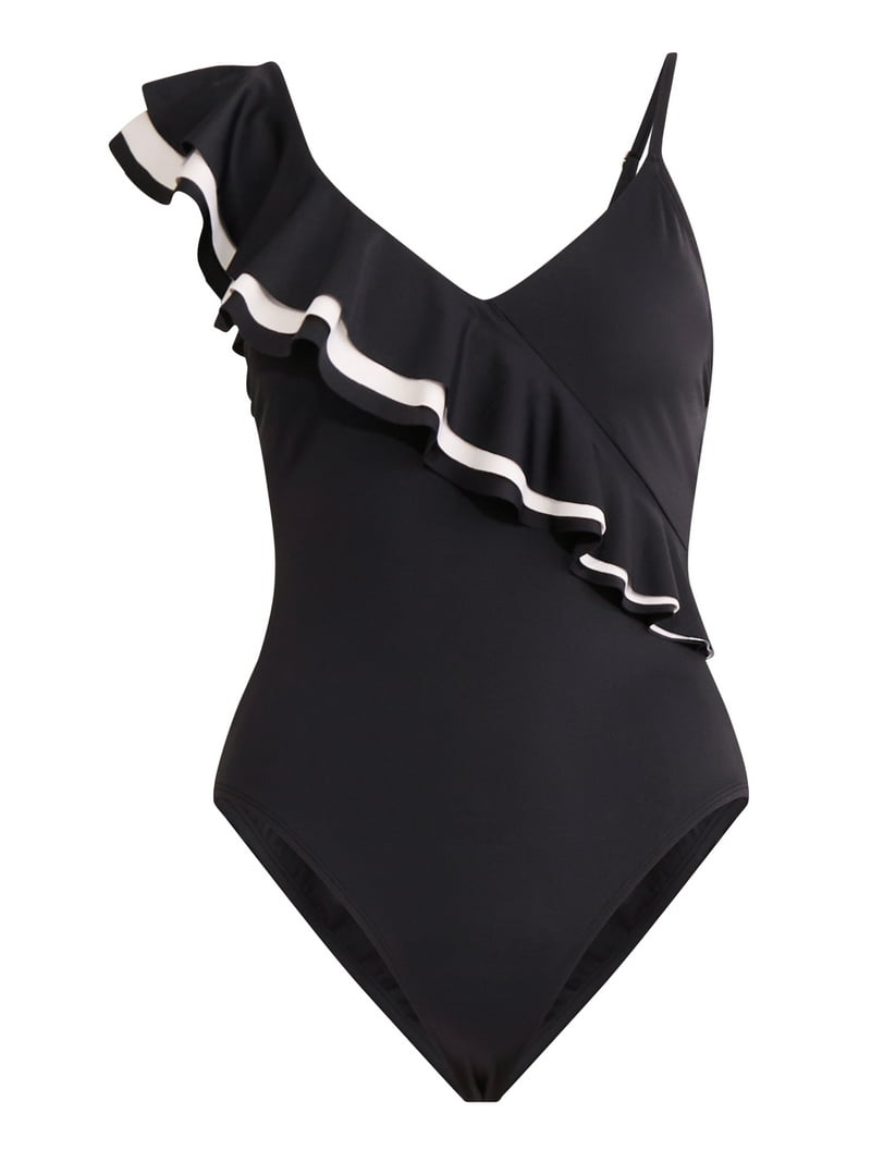 ワンピース Frill Ruffle Asymmetry One-piece Frill Ruffle Asymmetry One-piece - CFIERCE – ARCANA ARCHIVE