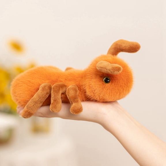 Simulated Animal Ant Stuffed Soft Toy Fun Lifelike Ant Plushies Gift Animal Ants Desktop Ornament