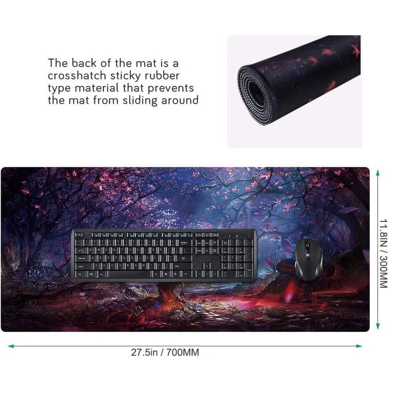 Extended Gaming Mouse Pad with Waterproof Coating photo 5