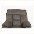 thumbnail image 3 of Recliners for Big and Tall, Oversized Electric Lift Chair with Heating & Massage, 180° Lay Flat | Dark Brown Chenille, 3 of 5