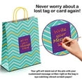 thumbnail image 4 of 5 Medium Gift Bags with Handles, Tissue Paper & Scratch Paper Panel for Customization - Medium Size Bulk Gift Bag with 5 Unique Designs for Birthday, Halloween, & Party Favor Bags - Patent-Pending, 4 of 6