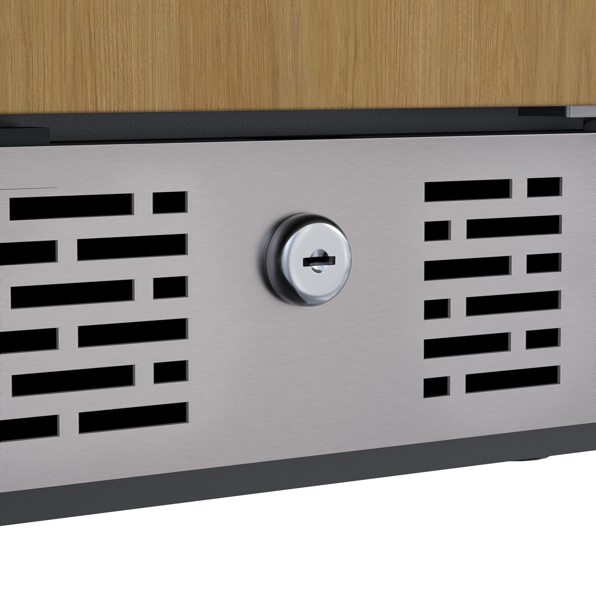 Avallon Awc242fd 24" Wide 42 Bottle Capacity French Door Wine Cooler - Stainless Steel