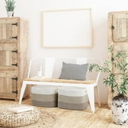 3 Pack Storage Basket, Woven Baskets for Storage, Organizer Bins Laundry Basket, Decor Basket for Toys, Towels, Books