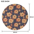 thumbnail image 6 of Design Pattern Round Tablecloth 60 Inch – Waterproof Polyester Table Cover with Full Print Design, Wrinkle Resistant & Washable for Kitchen Dining Party Decor, 6 of 6