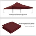thumbnail image 3 of Autoez 10'x10' Gazebo Canopy Top Replacement 1 Tier Gazebo Cover Outdoor Canopy Cover, 3 of 6