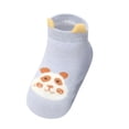thumbnail image 4 of ZCFZJW Cute Cartoon Pattern Baby Floor Socks Summer Toddler Kids Boys Girls Anti-Slip Slipper Shoes Home Indoor Soft Soled Shoes Socks Z11-Blue 3-5 Years, 4 of 4