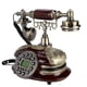 thumbnail image 3 of Teléfono, Teléfono fijo retro para oficina en casa, teléfono fijo, teléfono para oficina en casa, funcionamiento suave, 3 of 8