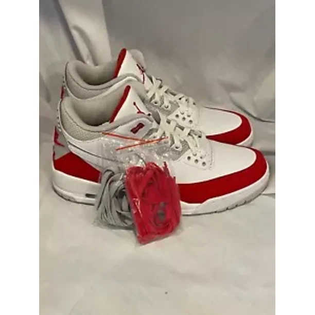 Air Jordan 3 Retro TH SP Tinker Mens 12 White University Red