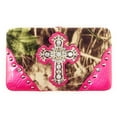 thumbnail image 5 of Western Rhinestone Camouflage Women's Handbag With Matching Wallet In Multi Collections, 5 of 5
