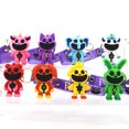 thumbnail image 2 of Llavero con forma de animal sonriente, bonito colgante, llavero de anime para niños, el bonito exterior es el regalo perfecto para niños y fanáticos., 2 of 5