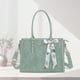 thumbnail image 4 of Bolsa MOSISO para portátil, piel sintética, 17 a 17,3 pulgadas, para mujer, color verde, 4 of 7