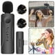 thumbnail image 2 of 2-Pack USB-C Wireless Mic for iPhone 16/15 & Android, Noise Cancelling Lavalier Mics (2TX+RX), 2 of 5