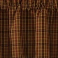 thumbnail image 3 of Park Designs Primitive Plaid Country Spice Valance 14x72, 3 of 6