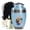 MUSIC-46, variant on JAGASY Music Cremation Urn - Large Blue Urns for Son - Memorial Musical Notes Urn for Music Lover - Funeral Urns for Human Ashes Men & Women - 10 Inch