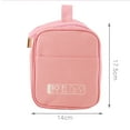 thumbnail image 5 of PiccoCasa Travel Toiletry Cosmetic Bag Hanging Makeup Storage Organizer Pink, 5 of 7