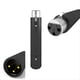 thumbnail image 3 of Adaptador de Corriente Fantasma Profesional XLR de 3 Pines y 48 V para Micrófono Dinámico Adaptador de Preamplificador de Ganancia de 28 DB, 3 of 5