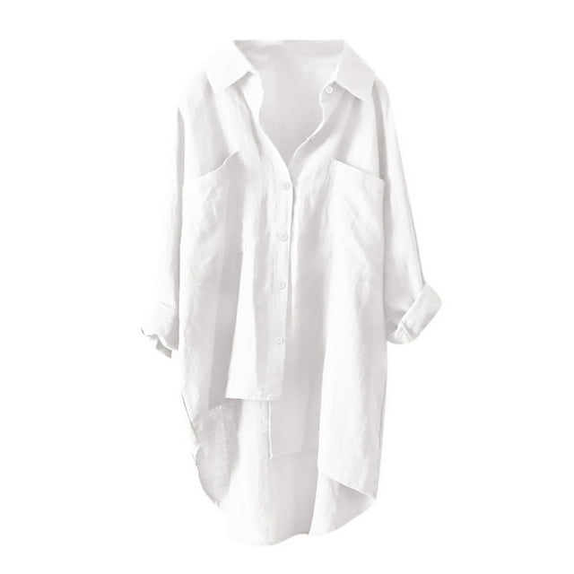 Fvwitlyh Hauts Décontractés pour Femmes T-Shirt à Manches Courtes Col Rond Motif Pissenlit Blanc,m