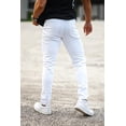 thumbnail image 2 of Pantalones vaqueros elásticos Jeans Heyfanee Slim Fit para hombre, color blanco, 2 of 6