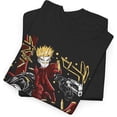 thumbnail image 3 of Trigun Anime T-Shirt VASH The Stampede Merch Casual Short Sleeved T Shirt Unisex Tee, 3 of 4