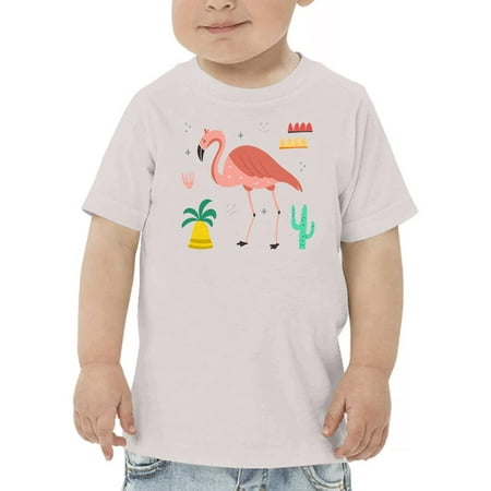 

Flamingo Illustration T-Shirt Toddler -Image by Shutterstock 3 Toddler