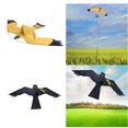 thumbnail image 1 of 2 Piezas Gran águila Voladora Enorme Cometa Espantapájaros Paloma Señuelo Jardín Espantapájaros Granja Macarena espantapájaros, 1 of 8