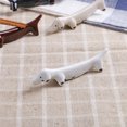 thumbnail image 2 of Palillos de cerámica JAMW para perro salchicha 4 unidades soporte japonés para palillos cuchara cuchillo tenedor decoración del hogar, 2 of 5