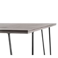 thumbnail image 4 of CASA FERRO Escritorio Retro minimalista, el más elegante. Estructura de acero negro horneado y acabado de MDF - Acero Negro MDF color Gris CASA FERRO Escritorio Industrial Moderno, 4 of 6