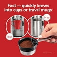 Hamilton Beach The Scoop SingleServe Coffee Maker, 14 oz., Stainless