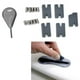 thumbnail image 5 of Kit de compatibilidad de aletas de lengüeta universal para tablas de surf: pieza de relleno con tornillos prisioneros, 5 of 8