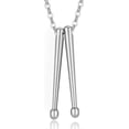 thumbnail image 1 of Collar con colgante de baqueta de rock Yashi para hombres acero inoxidable, 1 of 5