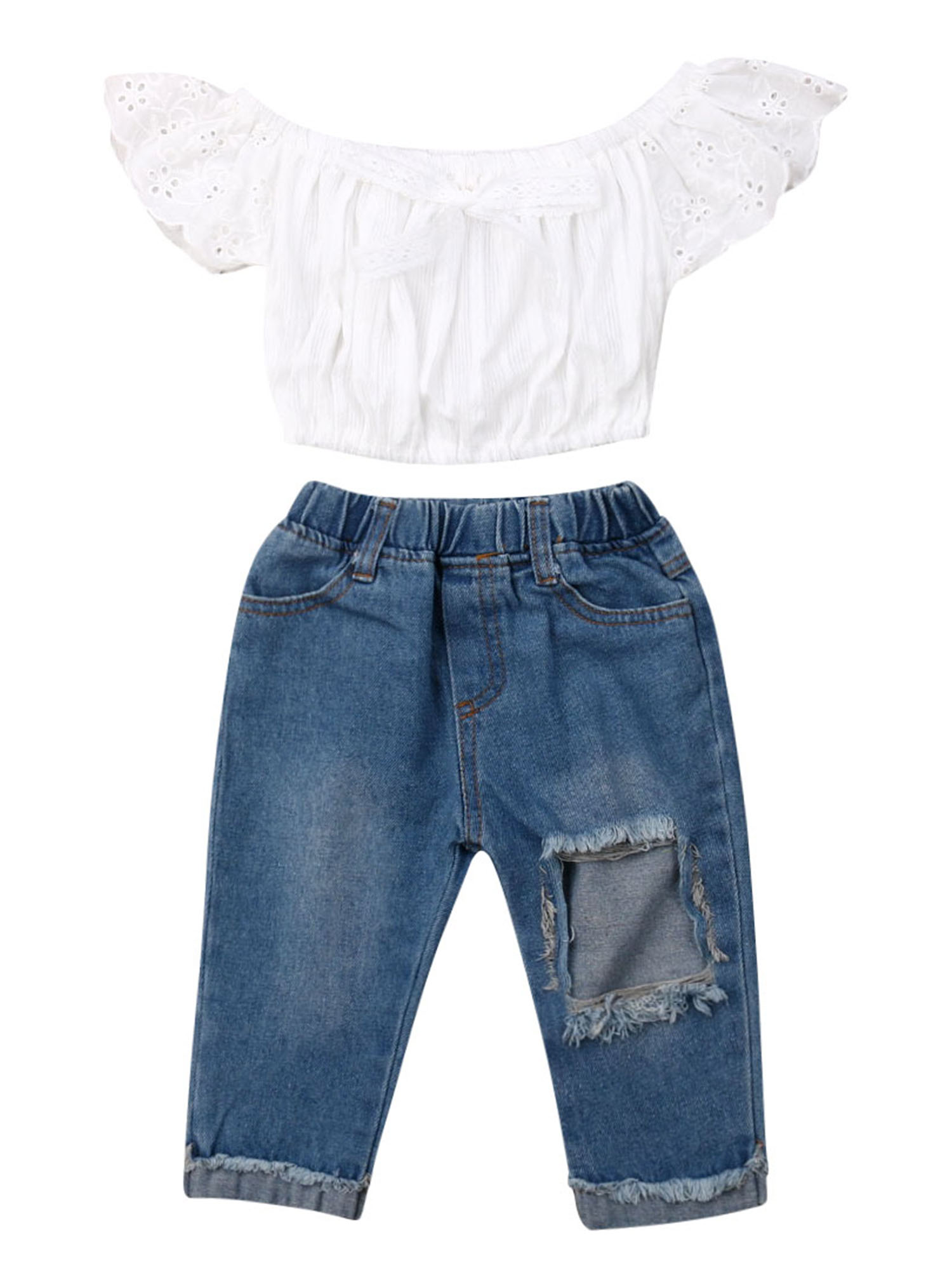 tops for ripped jeans