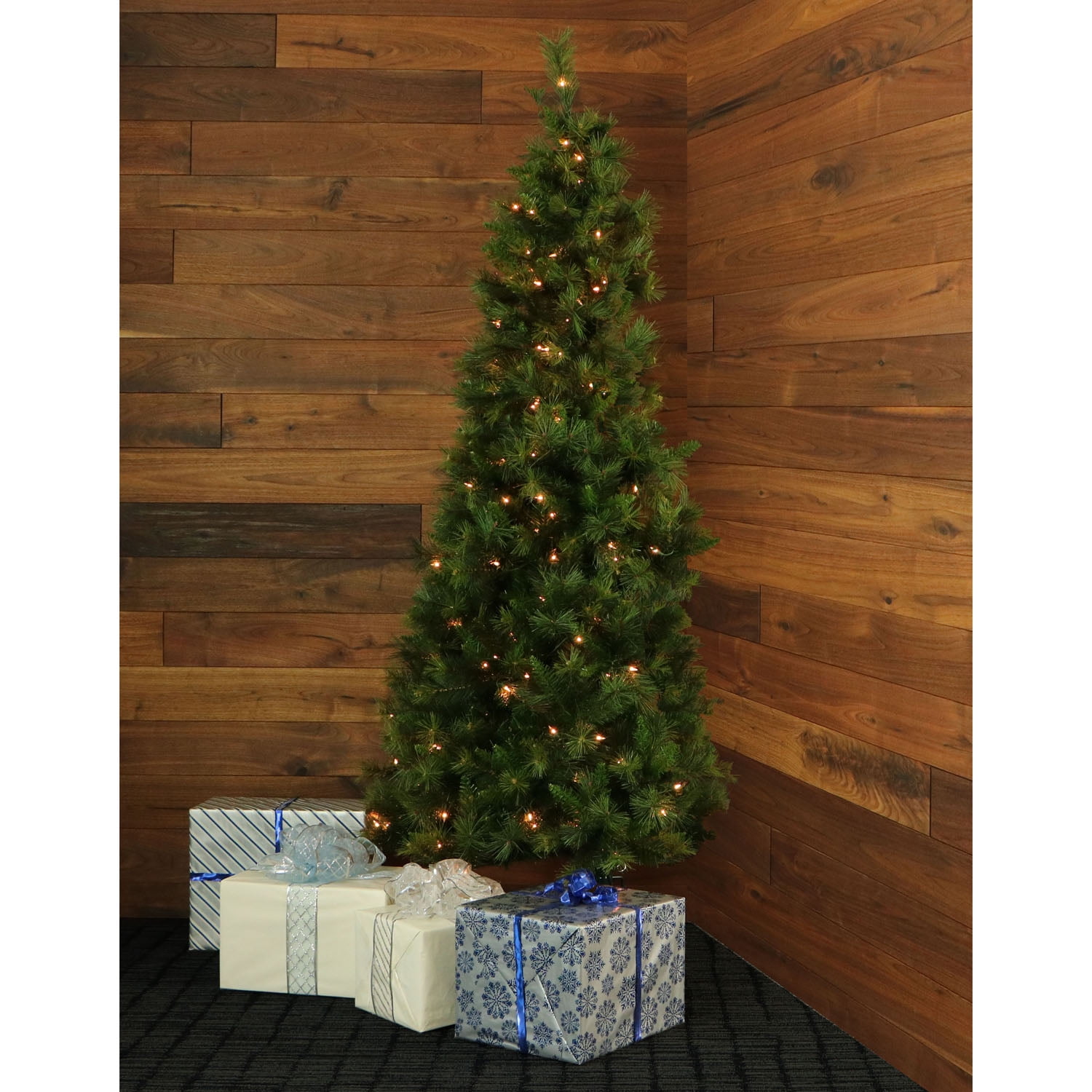 Fraser Hill Farm 6.5Ft. Canyon Pine Corner/HalfWall Artificial