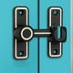 thumbnail image 5 of Cerraduras De Puerta Metal Pestillo De Perno De Puerta De 90 Grados Para Baño De Valla Al Aire Libre De Garaje, 5 of 8