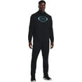 thumbnail image 2 of Under Armour Men's Armour Fleece Sweatpants (Black/Black, LT), 2 of 3
