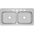 thumbnail image 6 of Elkay Celebrity Stainless Steel 43" x 22" x 6-7/8", 2-Hole Equal Double Bowl Drop-in Sink, 6 of 6