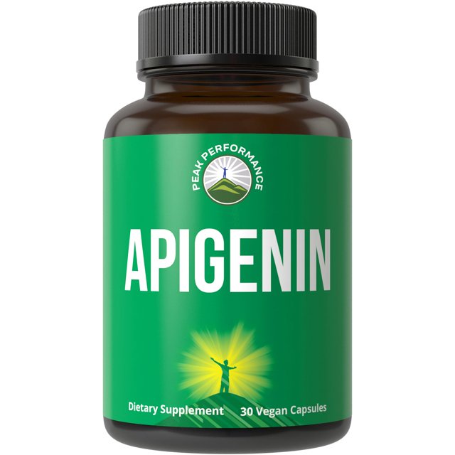 Suplemento Peak Performance Apigenin 50 mg en cápsulas veganas