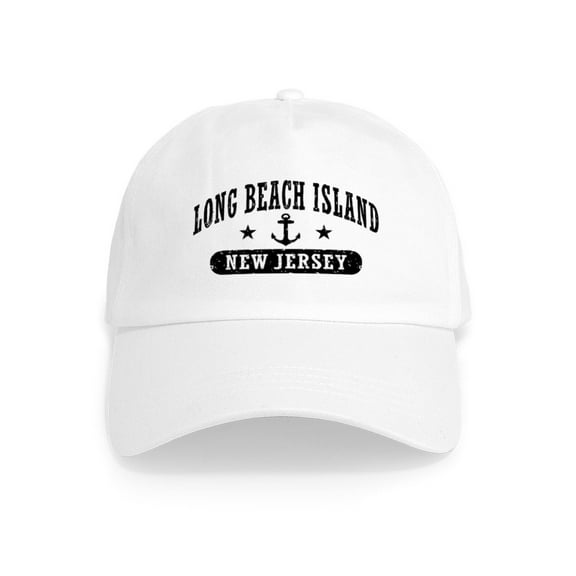 CafePress - Long Beach Island NJ Cap - Adjustable 100% Brushed Unisex Casual Cotton Baseball Cap, Beige, 1
