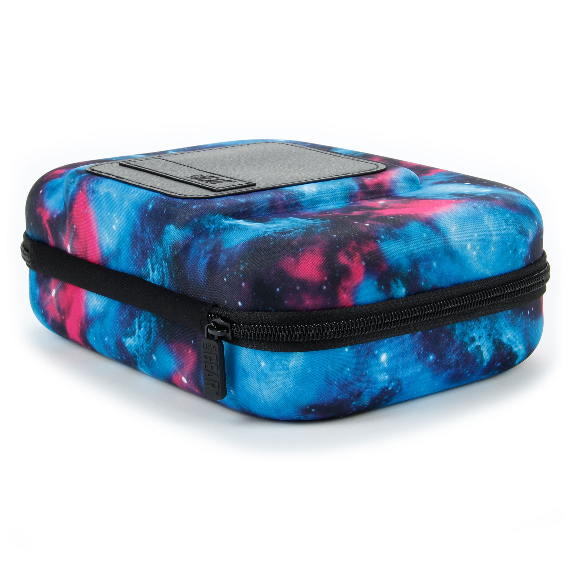 USA GEAR Toiletry Travel Bag Organizer, Customizable Storage Pockets, Nylon Hard Shell - Galaxy - image 4 of 8