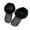 Black, variant on Fuzzy Croc Shoe Liners Winter Warm Detachable Washable Unisex Boot Sock Inserts Thick Pile For Cold Weather Comfort And Cozy Footwear