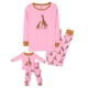 thumbnail image 1 of Pijama Leveret para niña y muñeca de algodón con estampado de jirafas, 1 of 5