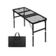 thumbnail image 5 of Mesa de parrilla plegable, mesa de camping portátil con bolsa de almacenamiento, muebles de exterior M, 5 of 9