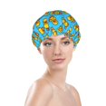 thumbnail image 3 of Gorro de ducha Wizfuyq Yellow Rubber Duck para mujer impermeable, 3 of 9