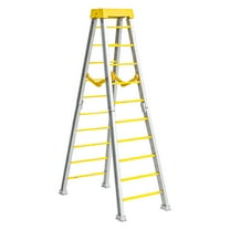Breakable 10 Inch Yellow Ladder for WWE & AEW Wrestling Action Figures