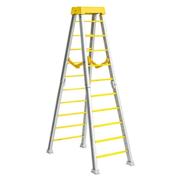 Breakable 10 Inch Yellow Ladder for WWE & AEW Wrestling Action Figures