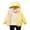 Yellow, variant on Esaierr Boys Girls Winter Fleece Cotton Coats for Kids Toddler 1-7Y Lightweight Hooded Winter Cotton Jacket Baby down Cotton Outerwear