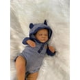 thumbnail image 6 of Lifelike Reborn Baby Dolls Black - 19 inch Cloth Body Realistic-Newborn Handmade Real Life Baby Dolls with Clothes and Toy Gift for Kids Age 3+, 6 of 6
