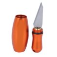 thumbnail image 3 of Herramienta para cortar papel, minicuchillo portátil de aleación de aluminio, navaja de bolsillo de construcción robusta, 3 of 14