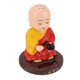 thumbnail image 4 of Figura Decorativa De Pequeño Monje Solar Con Cabeza Automática, 4 of 8